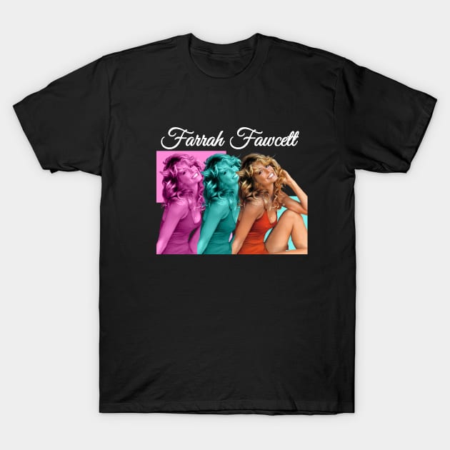 Farrah Retro T-Shirt by Mulan Lake Mysteries